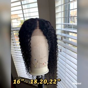 Virgin Curly Closure Wig